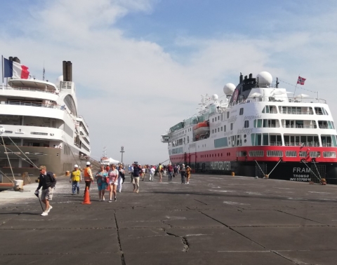 Puerto Salaverry recibió a más de 10,000 turistas provenientes de cruceros desde su concesión