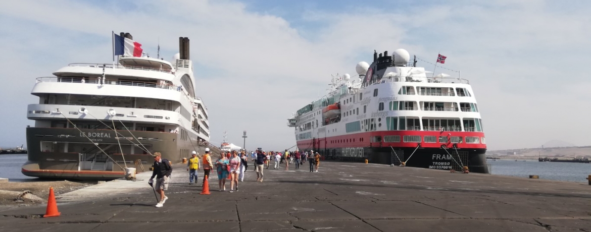 Puerto Salaverry recibió a más de 10,000 turistas provenientes de cruceros desde su concesión